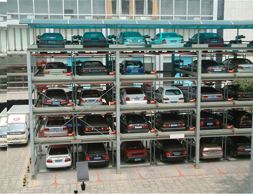 الصين 2-6 طبقات اللغز الميكانيكي معدات نظام وقوف السيارات حلول نظام وقوف السيارات المزود