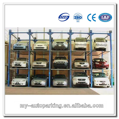 الصين 3 أو 4 مستويات تخزين السيارات وضع السيارات مزدوج رفع معدات السيارات نظام مواقف السيارات المزود