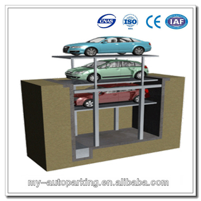 الصين -1+1، -2+1، -3+1 تصميم حفرة موقف للسيارات من الفولاذ متعددة المستويات المزود