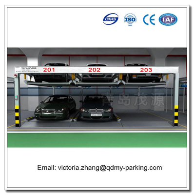 الصين نظام مواقف السيارات 2 مستوى لغز المرآب المصعد المزود