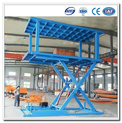 نوع مقص نظام تجميع سيارات المرآب / نظام وقوف السيارات / مصعد تحت الأرض للسيارات / مصعد المرآب تحت الأرض
