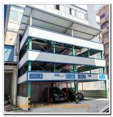 نظام مواقف السيارات ذكي من نوع اللغز/نظام مواقف السيارات متعدد المستويات في الصين/معدات مواقف السيارات الميكانيكية من نوع اللغز